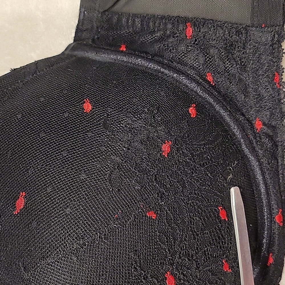 Cacique Black and Red Padded Bras Intimates & Sleepwear - Picture 6 of 12